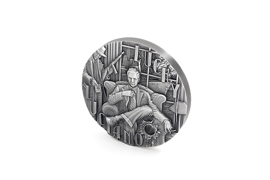 2026 Niue The Gangsters - Lucky Luciano 1 Kilo Silver Coin