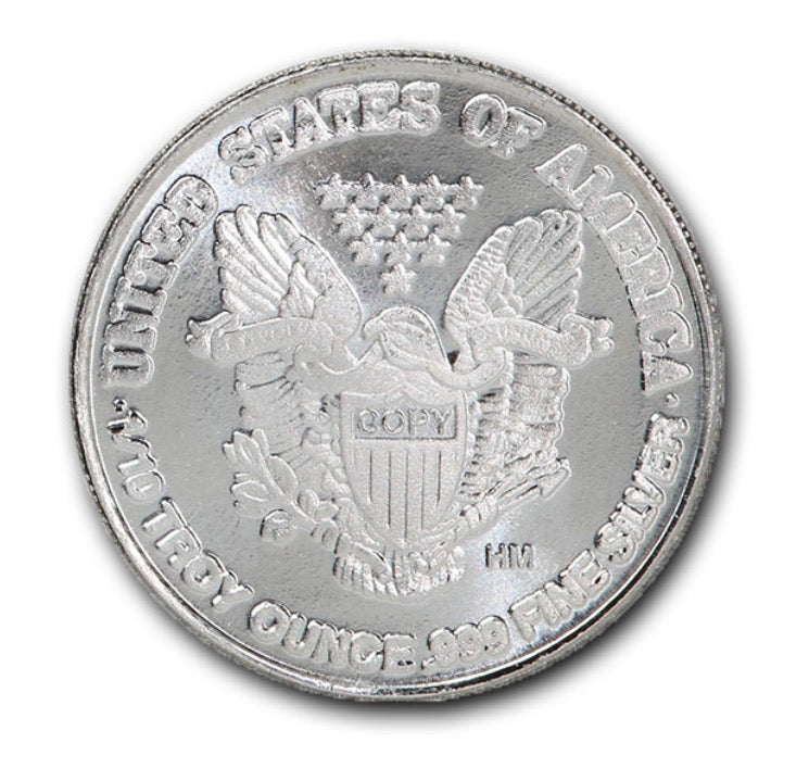 Legends of the East - Dragon Tide Colorized 1/10 oz Silver Round (08/11)