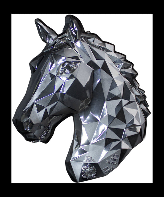 Estimate: 2026 Samoa Low Poly Lunar Horse Shaped KOMSCO Stacker 2 oz Silver Coin (07/10)