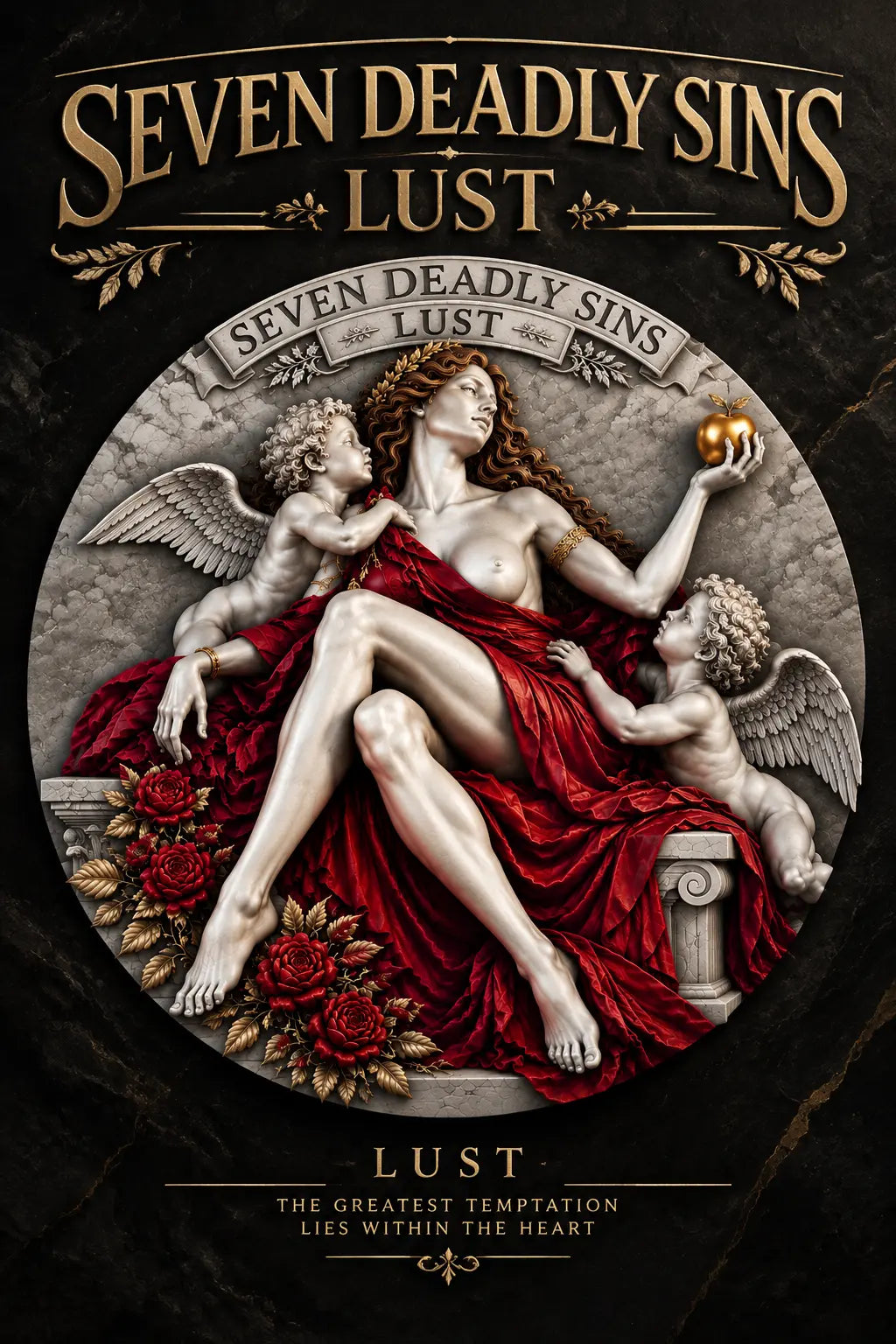 2026 Truth Guard Seven Deadly Sins - Lust 2 oz Silver Coin