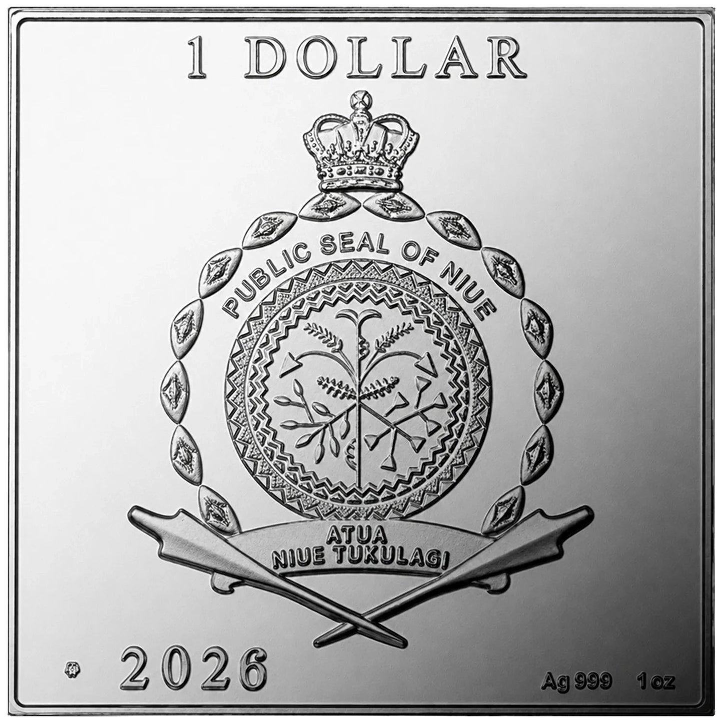 2026 Niue Art Nouveau 1 oz Silver Coin (07/17)