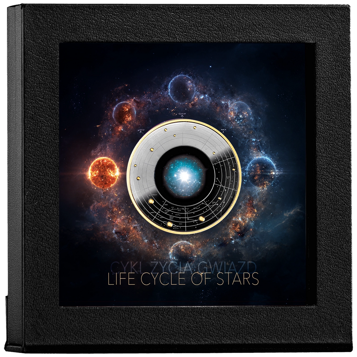 2026 Cameroon Life Cycle of Stars - White Dwarf 17.5g Silver Coin