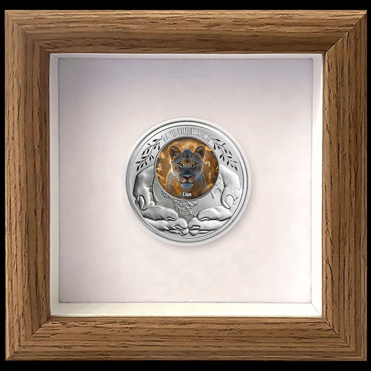 2026 Cameroon Save the World - Lion 17.5g Silver Coin