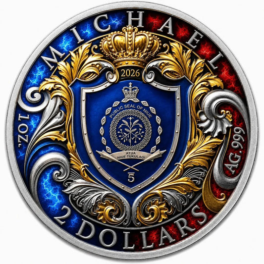 2026 Niue Archangel Michael Divine Judgement Edition 1 oz Silver Coin