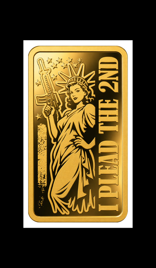 2026 Liberia I Plead the 2nd 1/200 oz Gold Coin (08/03)