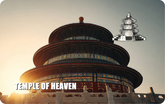 2026 Liberia Temple of Heaven HR 1/10 oz Silver Coin in Card