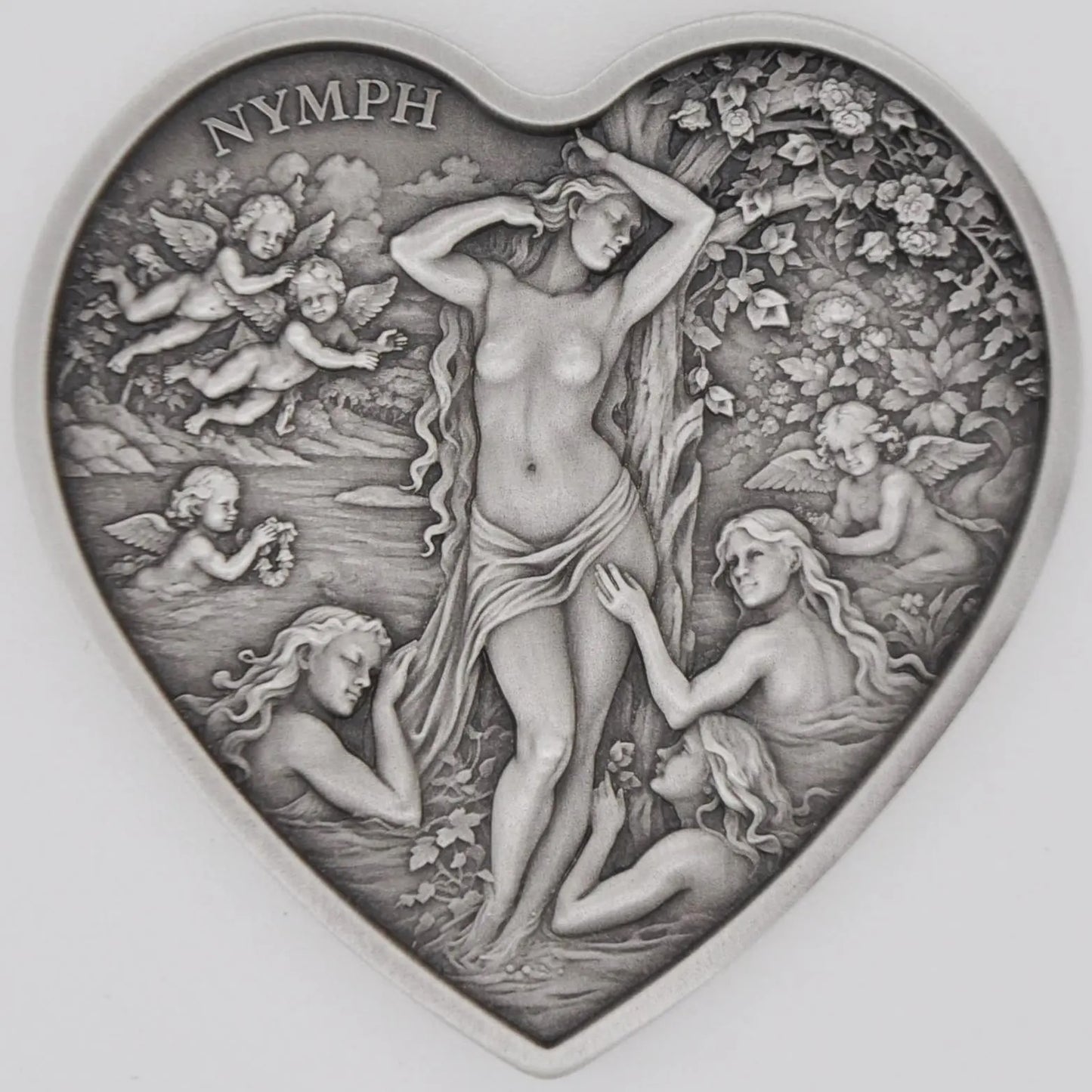 2026 Truth Guard Nymph Antiqued 1 oz Silver Coin (08/07)