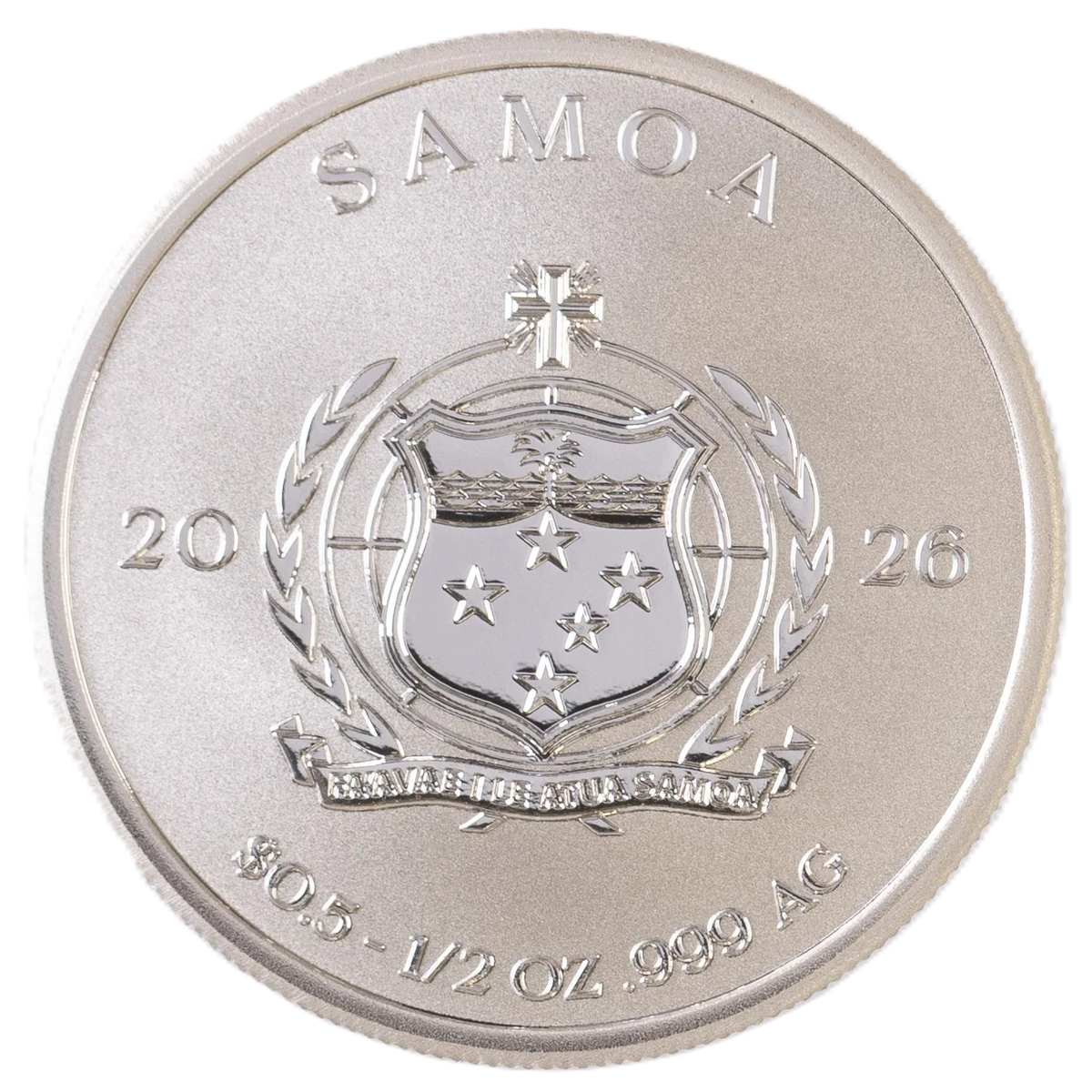 2026 Samoa Ouroboros Reverse Proof 1/2 oz Silver Coin