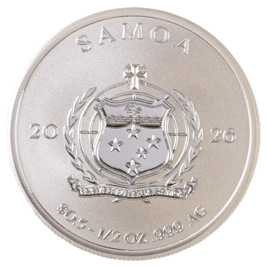 2026 Samoa Ouroboros Reverse Proof 1/2 oz Silver Coin