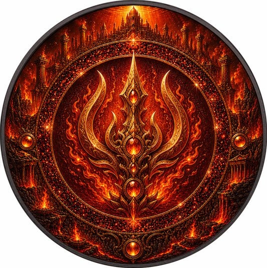 2026 Canada Maple Leaf Fire - Elemental Realms Diamond Dust 1 oz Silver Coin (08/07)