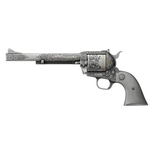 2027 Samoa JFK's Revolver Shaped 2 oz Silver Coin