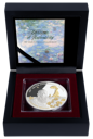 Djibouti Claude Monet 3 oz Silver Coin