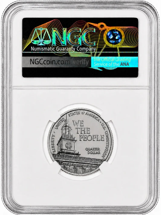 2026-P U.S. Constitution Quarter NGC Brilliant UNC Treasure Series