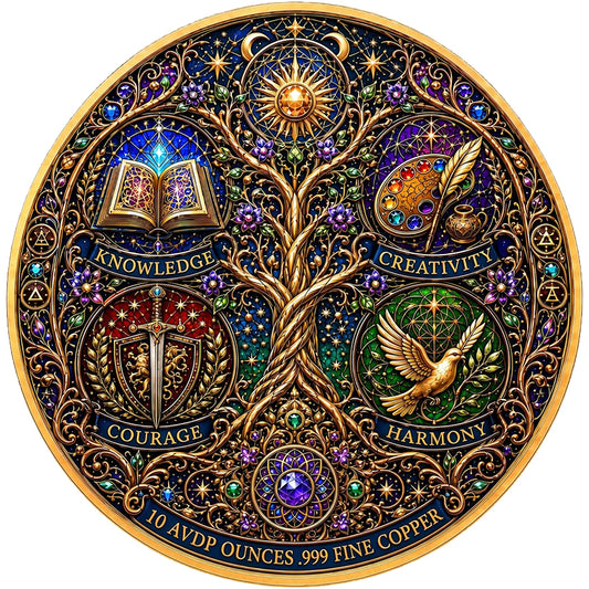 From Life Comes the Future 10 oz Copper Medal (06/29)