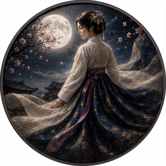 2024 Mexico Libertad - Elegance of Hanbok (Night) Edition 1 oz Silver Coin