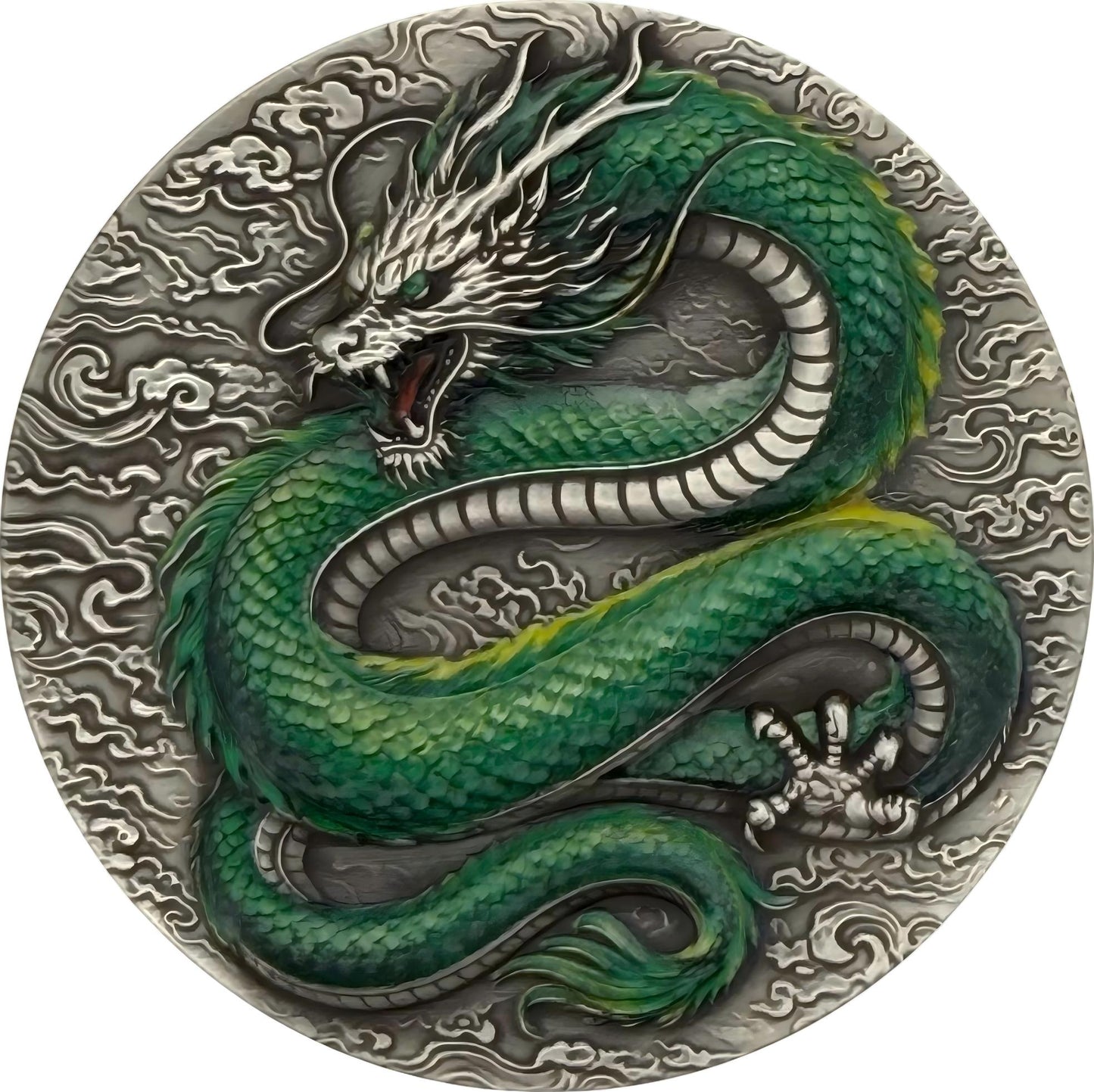 2026 Truth Guard Azure Dragon 2 oz Silver Coin (07/22)