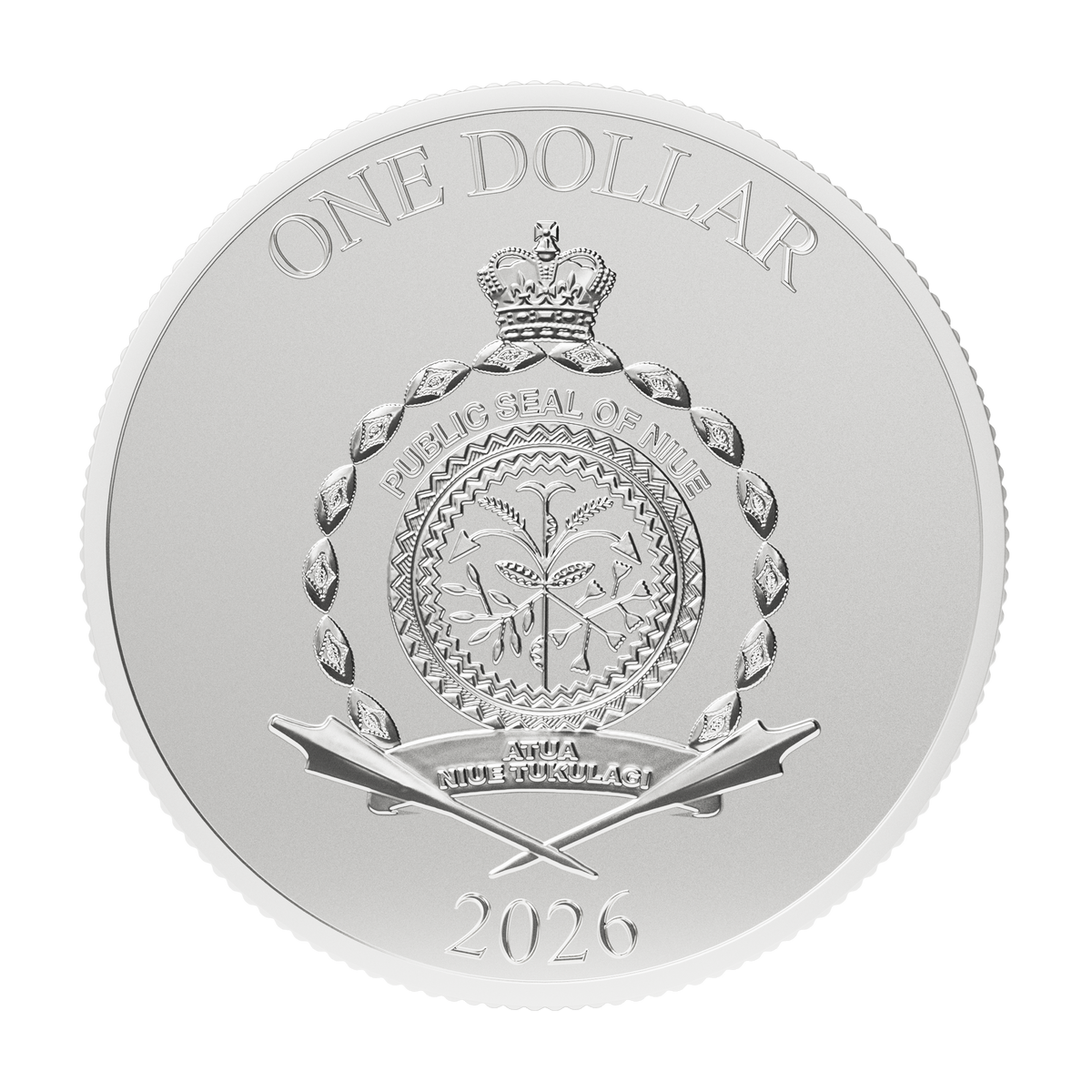 Estimate: 2026 Niue Captain America's Shield BU 1/2 oz Silver Coin