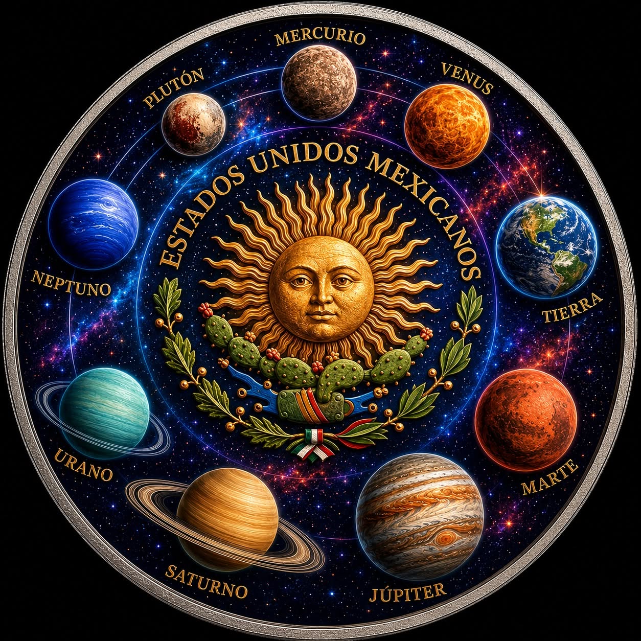2024 Mexico Libertad Saturno Edition 1 oz Silver Coin (06/22)