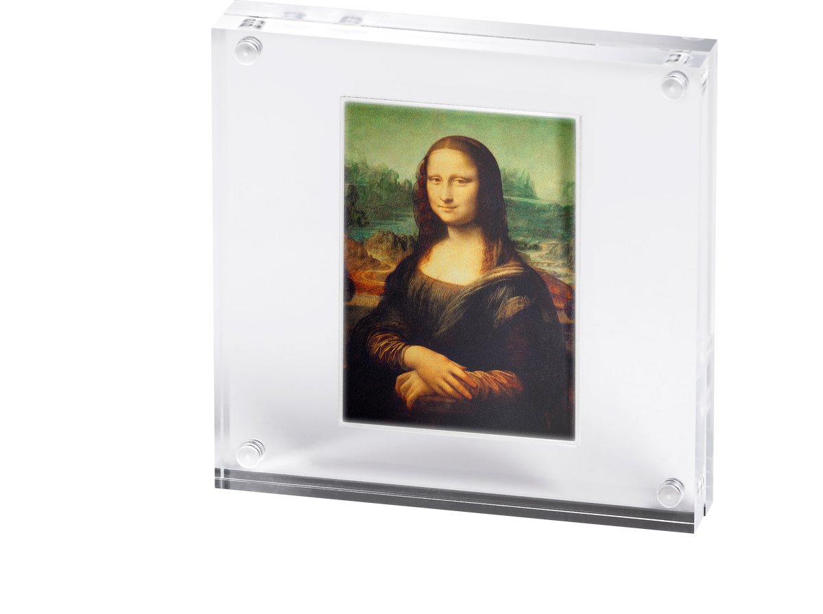 2027 Cameroon Art Gallery - Mona Lisa by Da Vinci 1 oz Silver Coin