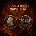 2026 Canada Maple Leaf Phoenix Rising Edition 1 oz Silver Coin