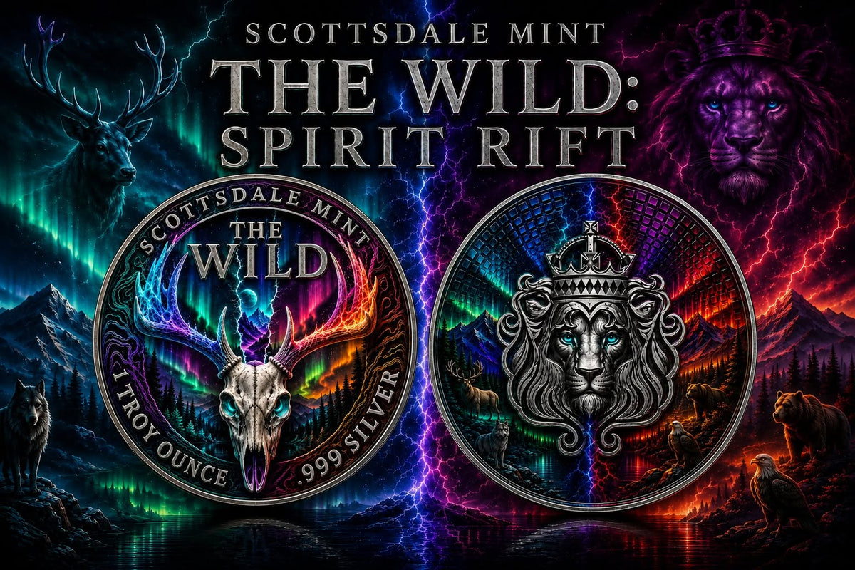 2026 Scottsdale Mint The Wild - Spirit Rift Edition 1 oz Silver Coin