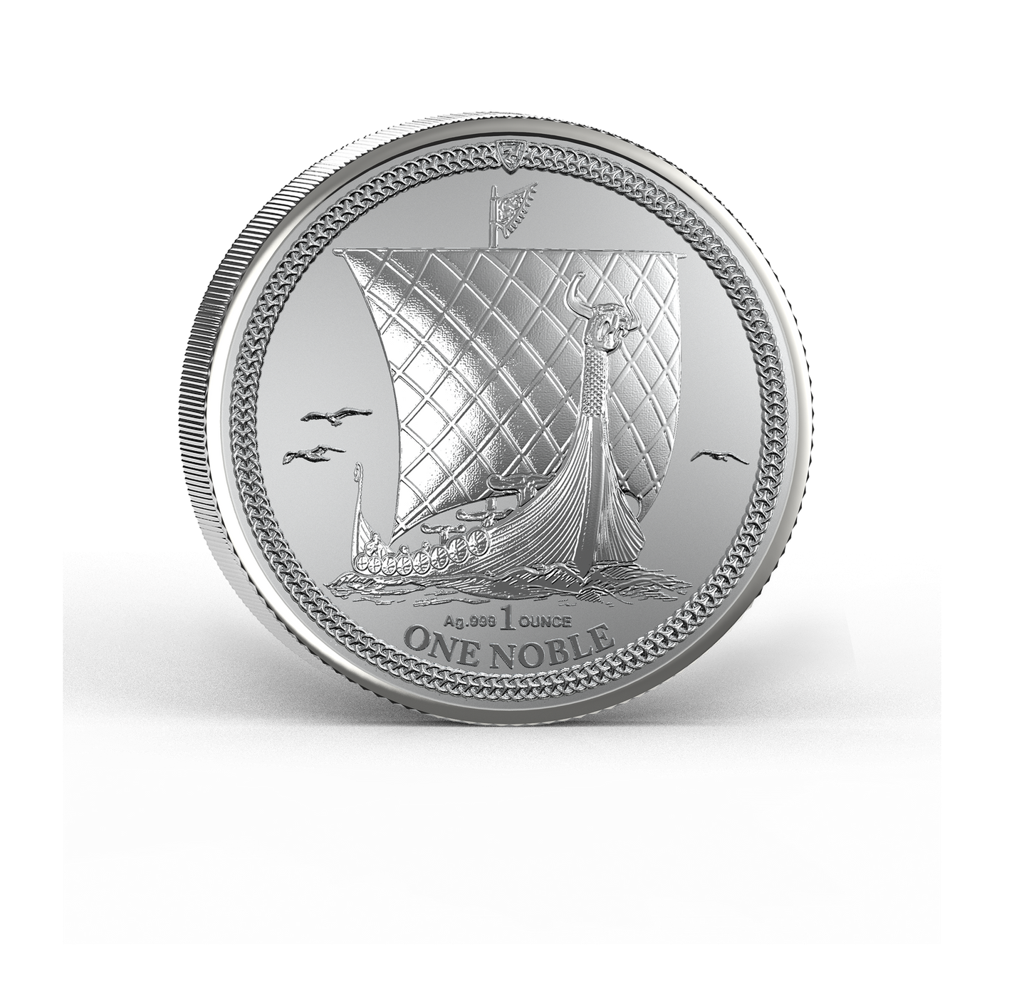 2026 Isle of Man Noble Reverse Proof & Proof 2 x 1 oz Silver Coin Set (07/31)