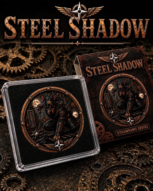 New Series! Steampunk: Steel Shadow 1 oz Copper (5/26)