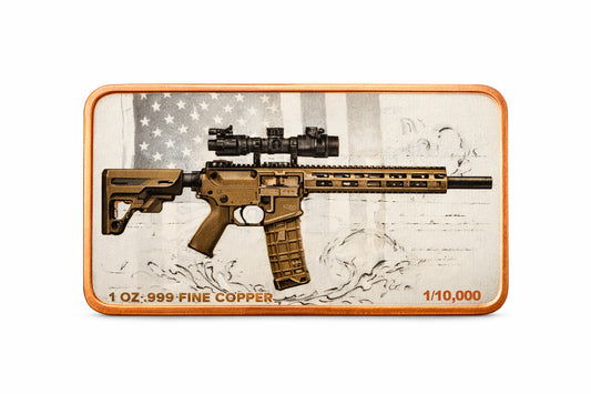 2nd Amendment Copper “You Didn’t Take Them Then, You”re Not Taking Them Now “ 1 oz Copper (3/03)