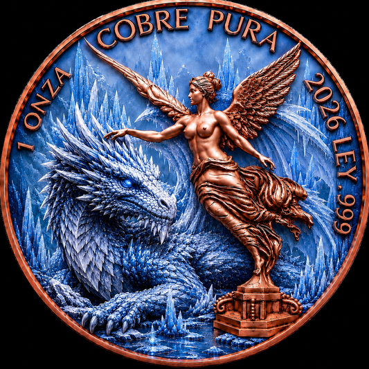 Ice Dragon Libertad Tribute 1 oz Copper (06/08)