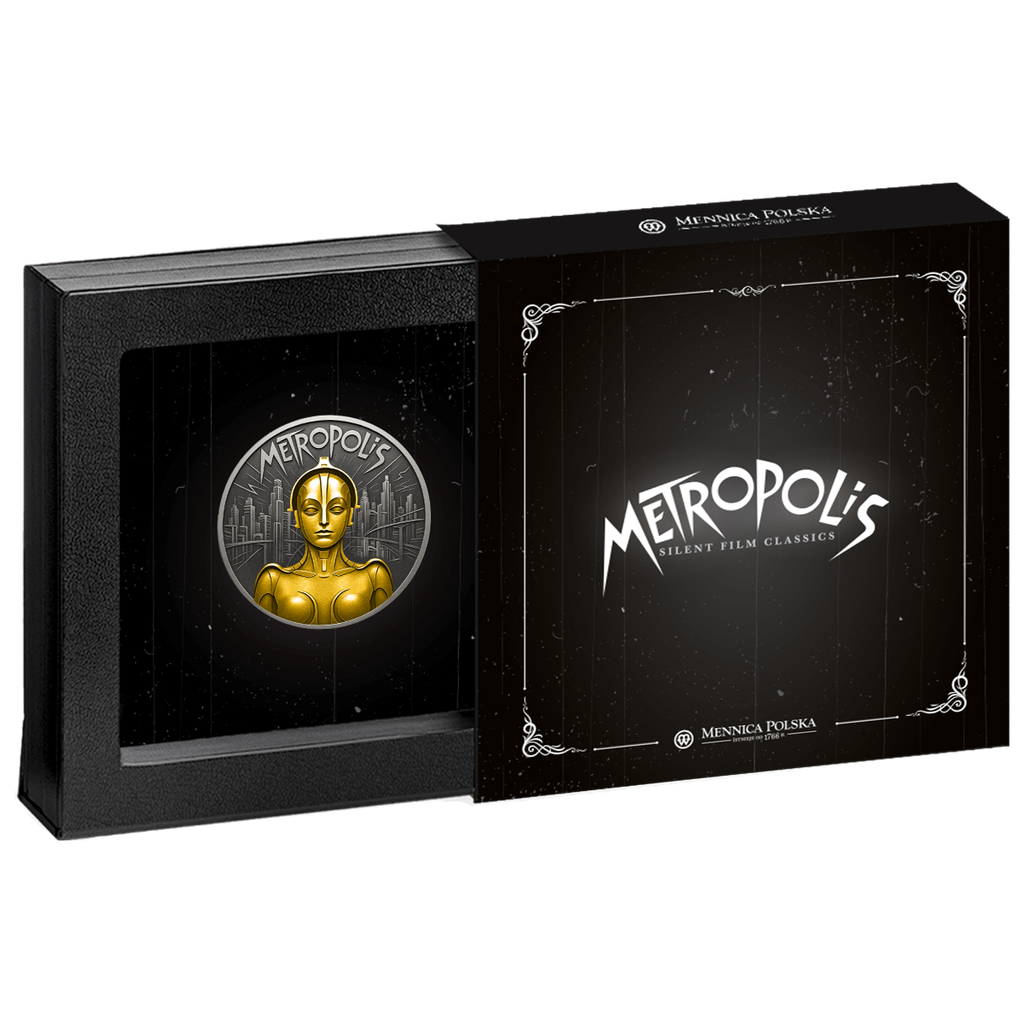 2025 Niue Silent Film Classics Metropolis 1 oz Silver Coin (12/22)