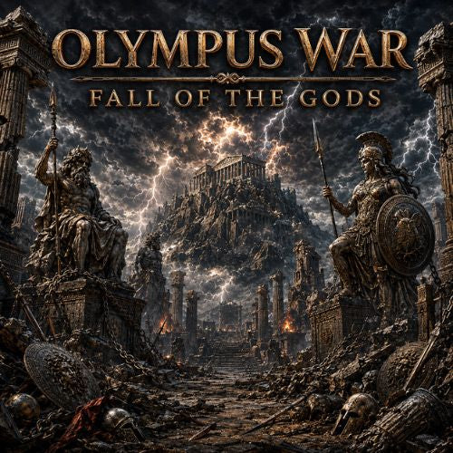 Olympus War - Fall of the Gods 1 Kilo Copper Medal (06/16)