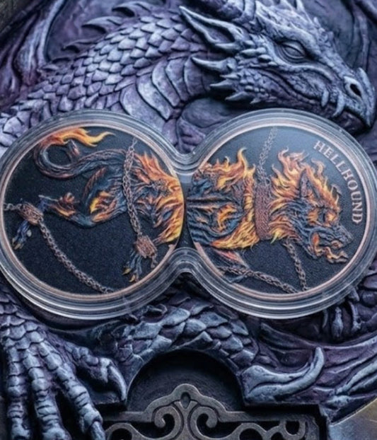 In Stock! 2026 2oz Hell Hound Infinity Capsule .999 Copper