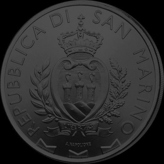 2026 San Marino Peregrine Falcon Golden Enigma 1 oz Silver Coin (05/25)
