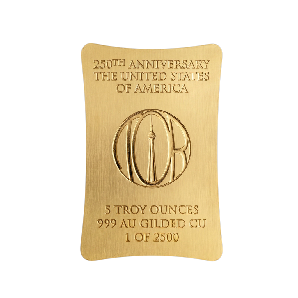 Toromint! Founder's Collection - 250th Anniversary U.S. Constitution Gold Gilded 10 oz Copper Medal