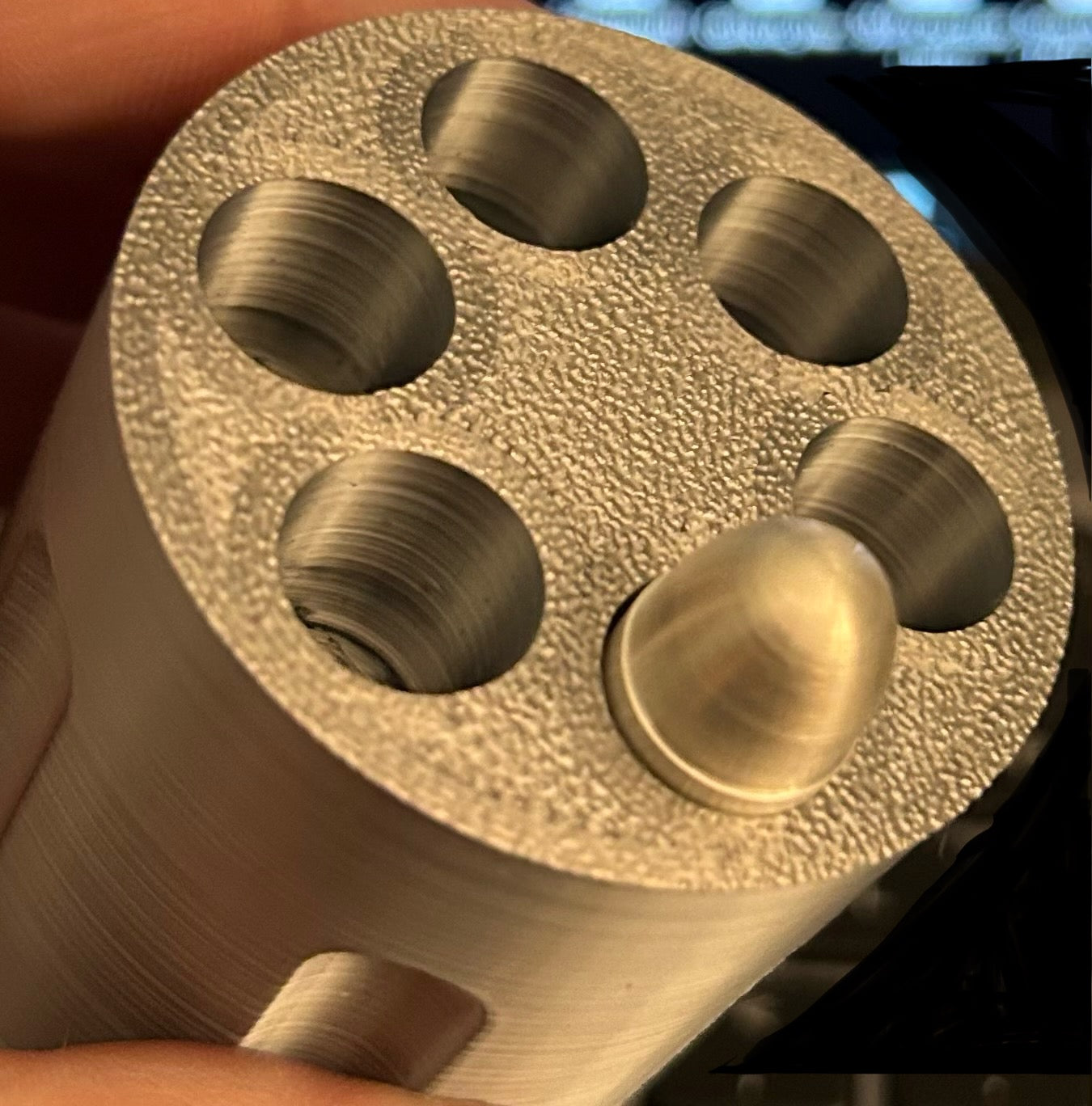 Revolver That Spins! Fits .45 bullets or smaller! Pink!