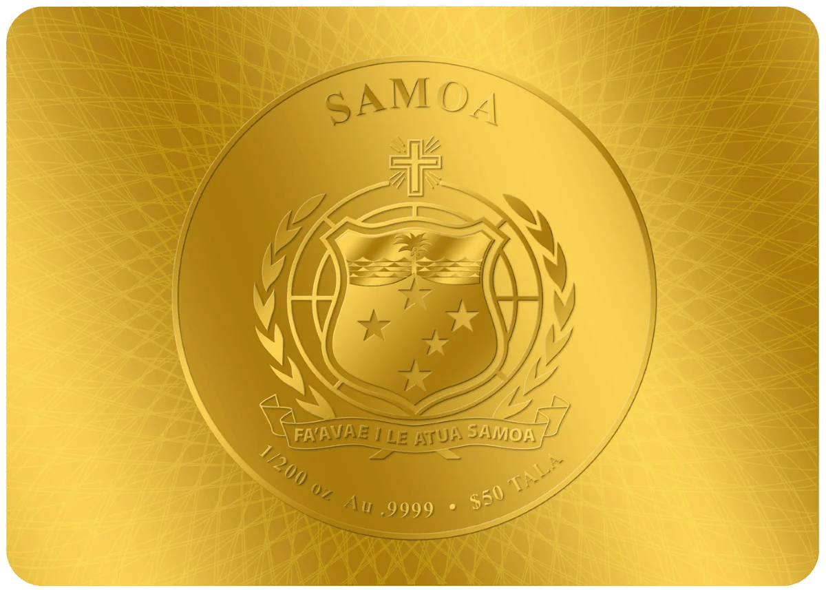 In Stock! 2026 Samoa Spirit Animals Collection Tiger 1/200 oz Gold Proof-like Coin