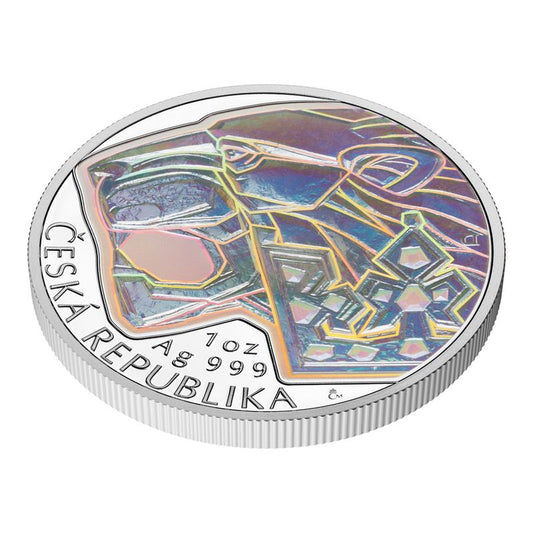 Estimate! 2026 Niue Czech Lion Hologram 1 oz Silver Coin (02/09)