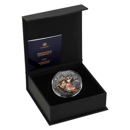 2026 Liberia Annie Oakley Little Sure Shot 2 oz Silver Coin (02/17)