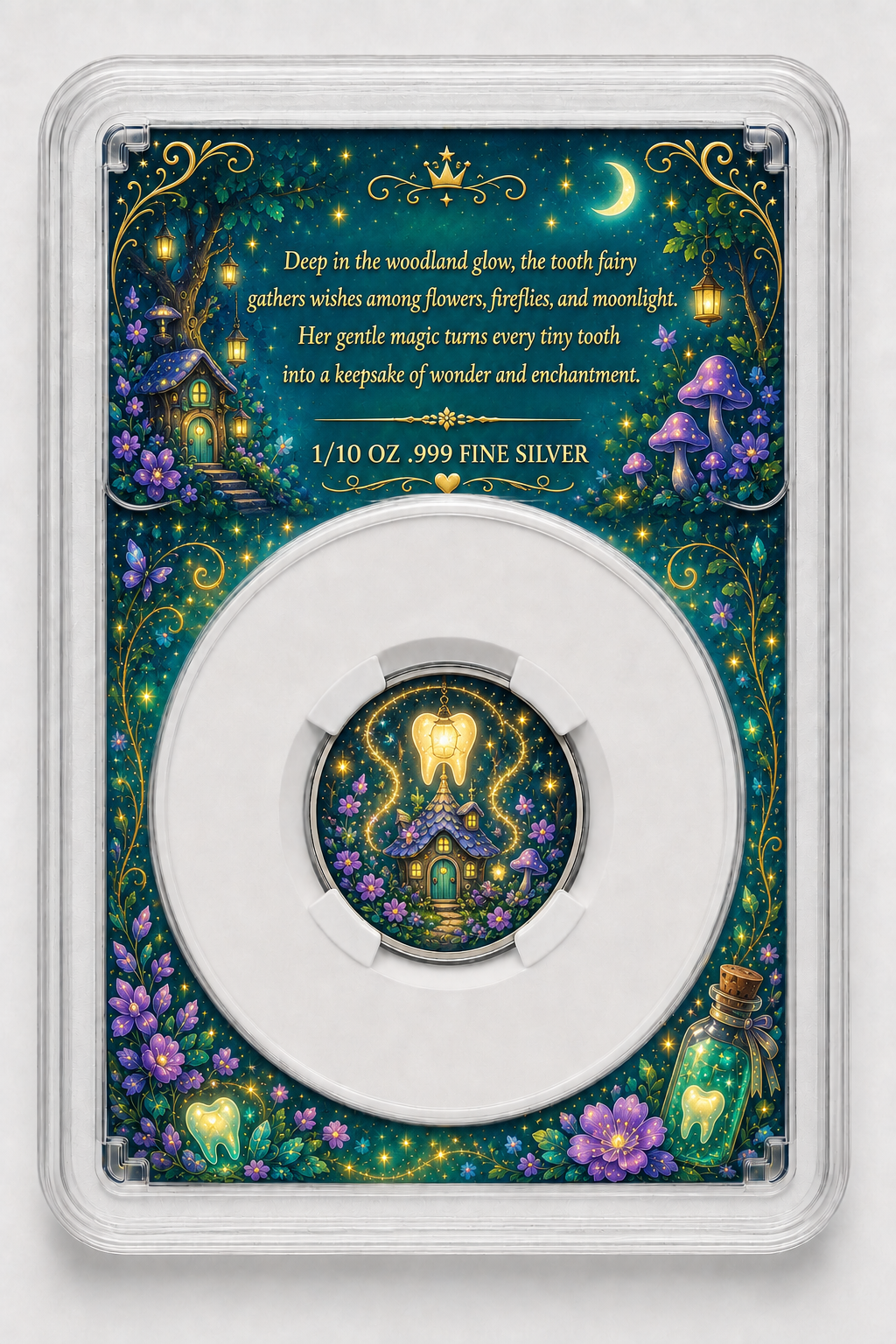 2026 Tooth Fairy Green Edition 1/10th Ounce .999 Silver Coin