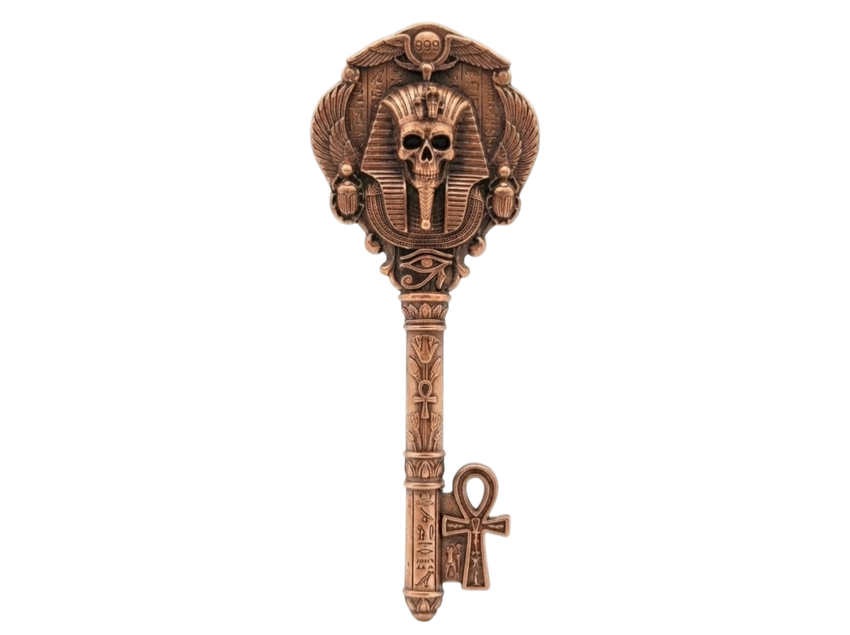 2026 Lost Civilizations - Egyptian Skeleton Key Shaped 1 oz Copper Mystery Box (02/25)