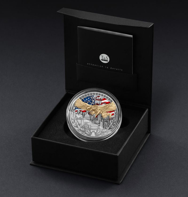 2026 Niue America 250th Anniversary 2 oz Silver Coin (03/04)
