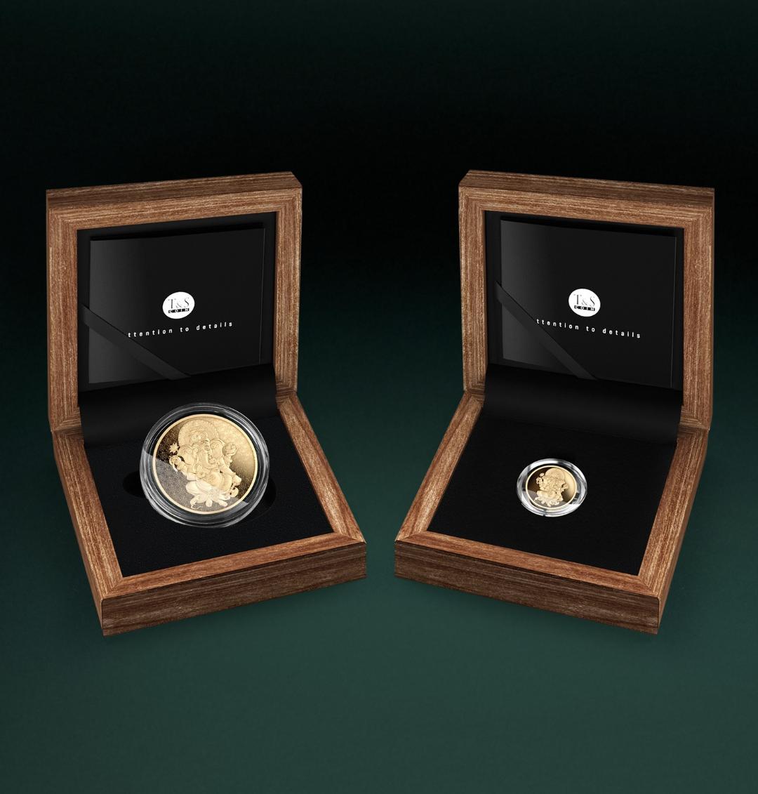 Estimate! Niue 2026 Ganesha 1/10 oz Gold Coin (108 Mintage)