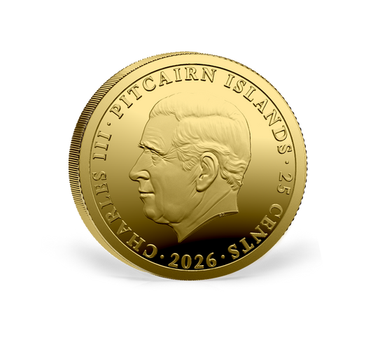 Estimate! 2026 Pitcairn Islands Lunar Horse 0.5g Gold Coin (02/27)