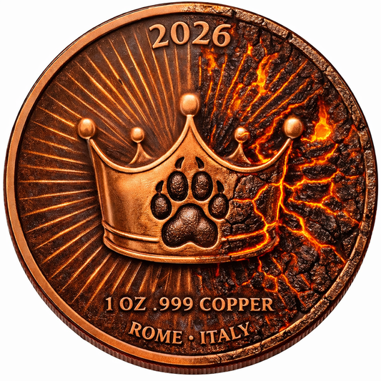 2026 Resilience - The Lion Within 1 oz Copper Round (03/02)