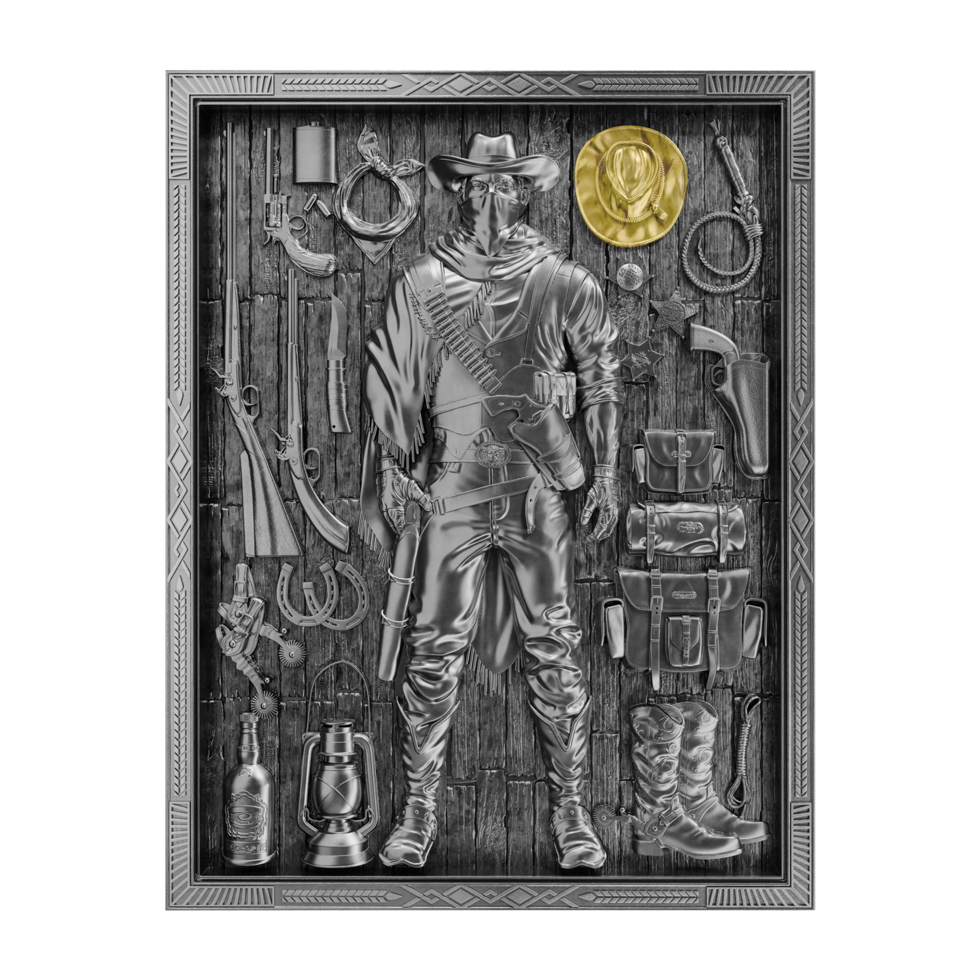 2025 Samoa Warriors Through Time - The Cowboy 2 oz Silver Coin (03/02)