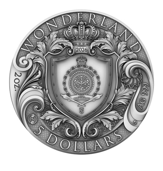 2026 Niue World of Stories - Wonderland 2 oz Silver Coin (03/13)
