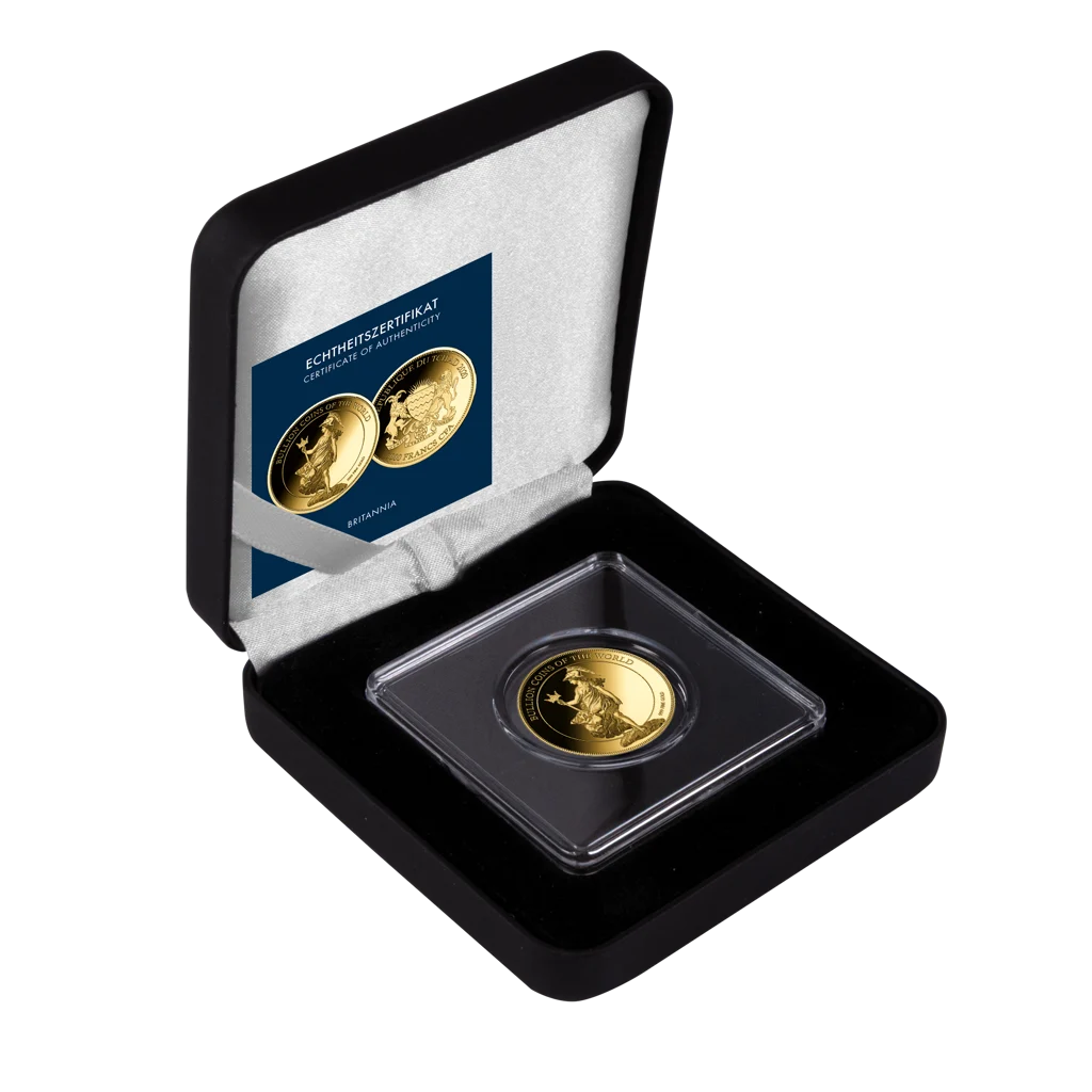 In Stock! 2020 Chad Bullion Coins of the World Britannia 1/500 oz Gold Coin