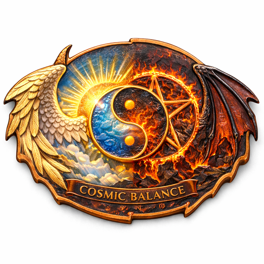 Angels & Demons Balance of Eternity 100g 999 Fine Copper Colorized Ultra High Relief