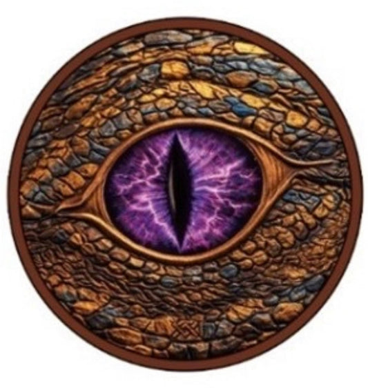 In Stock! The Dragon’s Watchful Eye 5 oz Copper Colorized