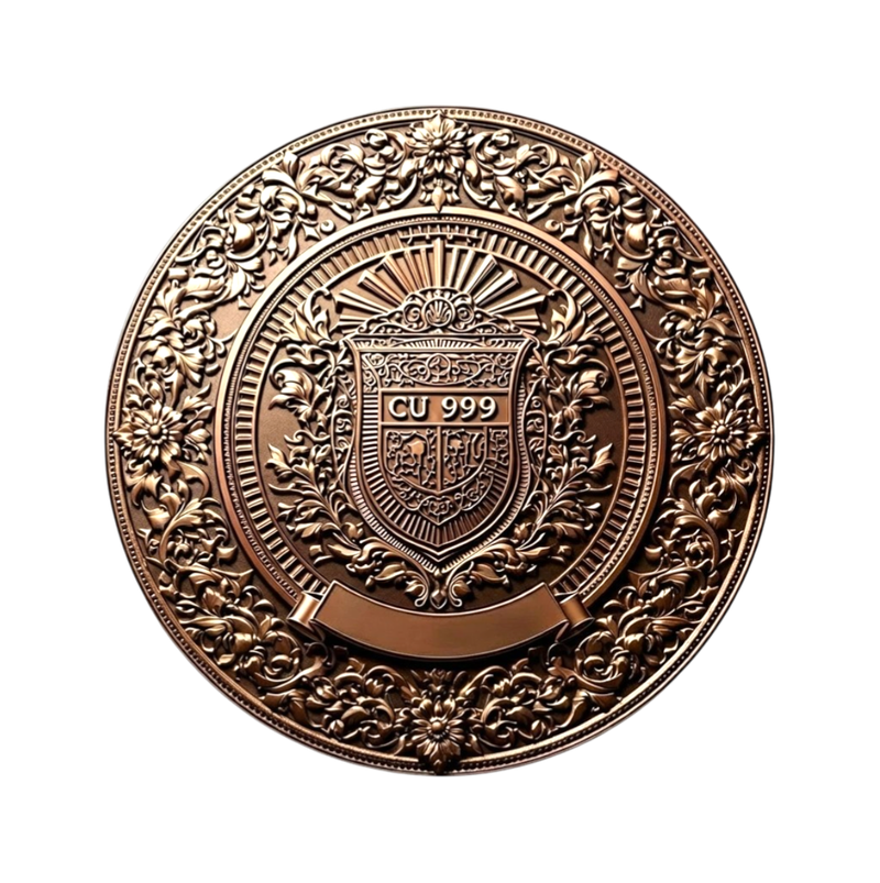 Ancient Warriors Samurai 5 oz Copper Medal (03/25)